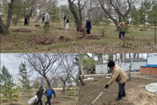 Коллектив и учащиеся КГУ «Ивановская начальная школа отдела образования Мендыкаринского района» Управления образования акимата Костанайской области приняли участие в субботнике в рамках программы «Таза Казакстан». #ТазаКазакстан
